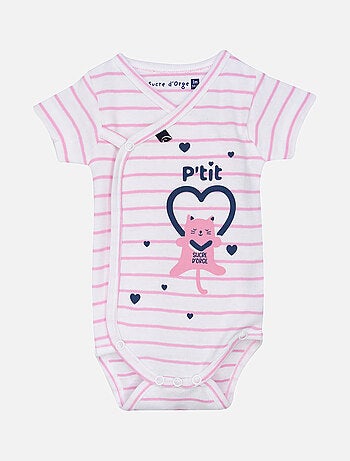 LOT DE 2 BODIES HOLLY OUVERTURE DEVANT NAISSANCE