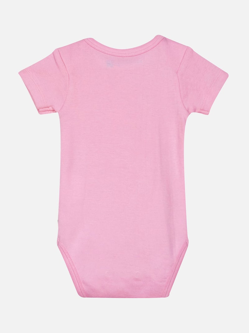 LOT DE 2 BODIES HOLLY OUVERTURE DEVANT NAISSANCE Rose - Kiabi