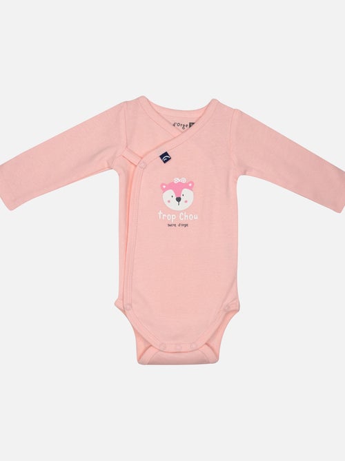 LOT DE 2 BODIES IEVA OUVERTURE DEVANT NAISSANCE - Kiabi