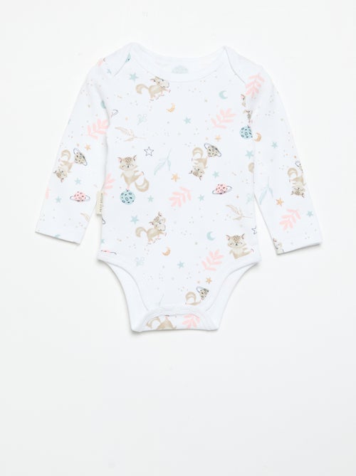 Lot de 2 bodies imprimés 'Petit Béguin' - Kiabi Lot de 2 bodies imprimés 'Petit Béguin' - Kiabi