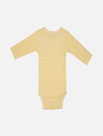 LOT DE 2 BODIES JASPER MANCHES LONGUES NAISSANCE