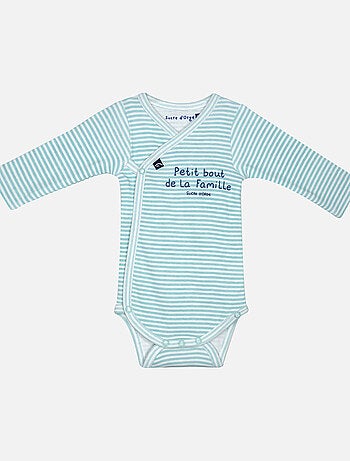 LOT DE 2 BODIES JEF MANCHES LONGUES NAISSANCE