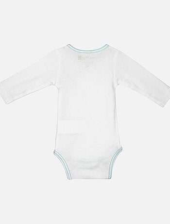 LOT DE 2 BODIES JEF MANCHES LONGUES NAISSANCE
