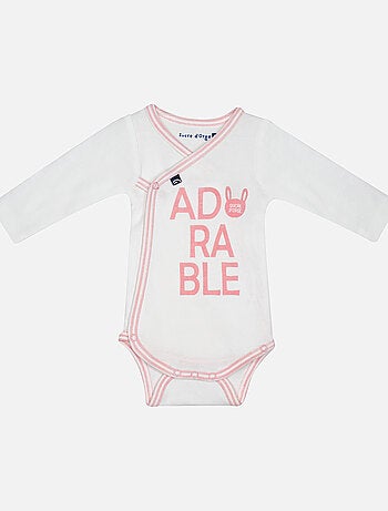 LOT DE 2 BODIES JOLINE MANCHES LONGUES NAISSANCE