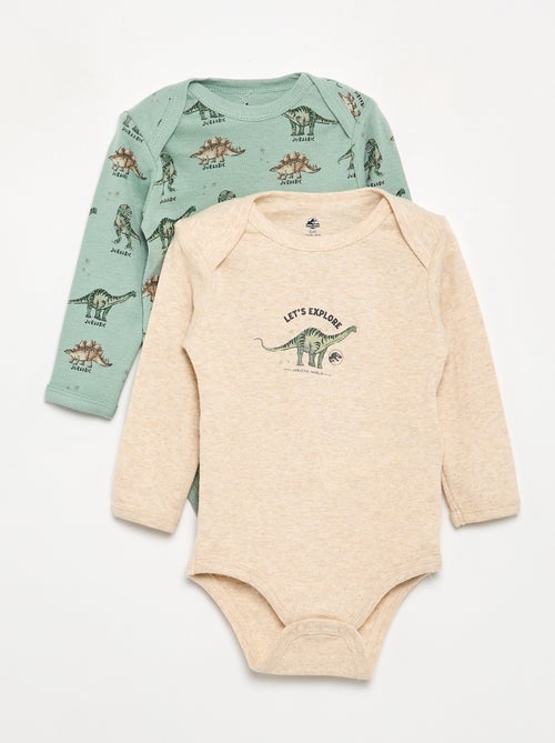 Lot de 2 bodies 'Jurassic world' - Kiabi