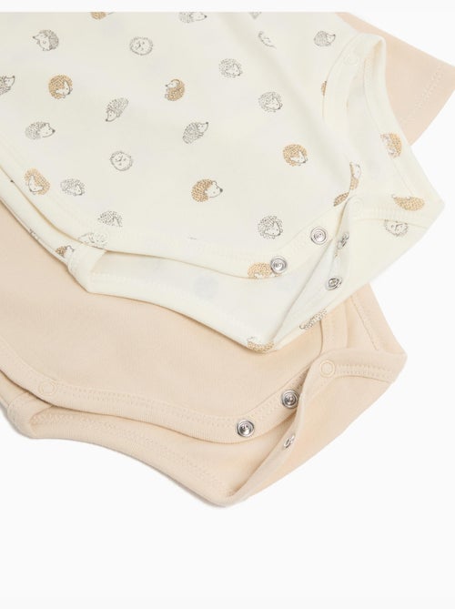 Lot de 2 bodies kimono manches longues, bébé MO Fashion - Kiabi Lot de 2 bodies kimono manches longues, bébé MO Fashion - Kiabi