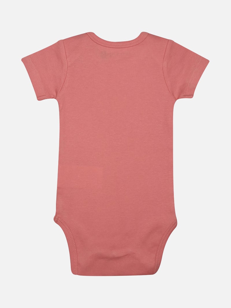 LOT DE 2 BODIES LAHINA OUVERTURE DEVANT NAISSANCE Rose - Kiabi