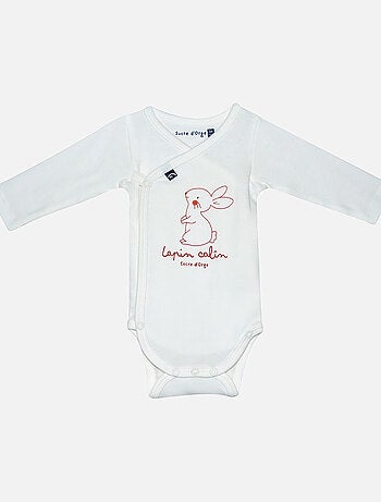 LOT DE 2 BODIES LEONIN OUVERTURE DEVANT NAISSANCE