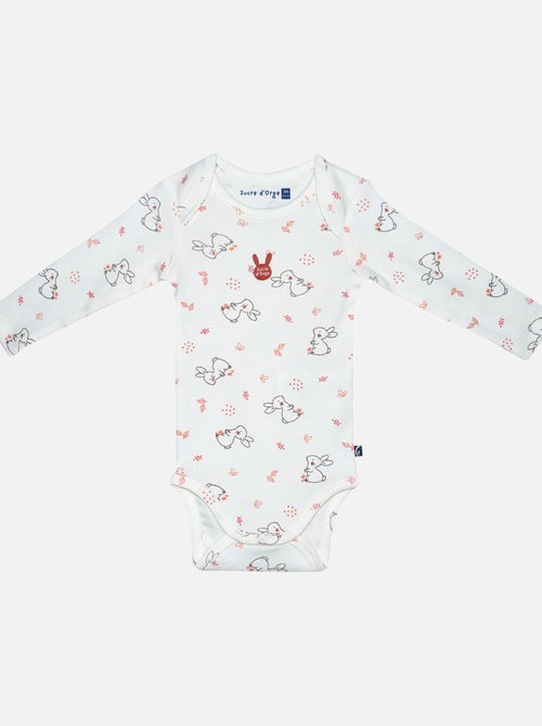 LOT DE 2 BODIES LOMAN MANCHES LONGUES BEBE - Kiabi
