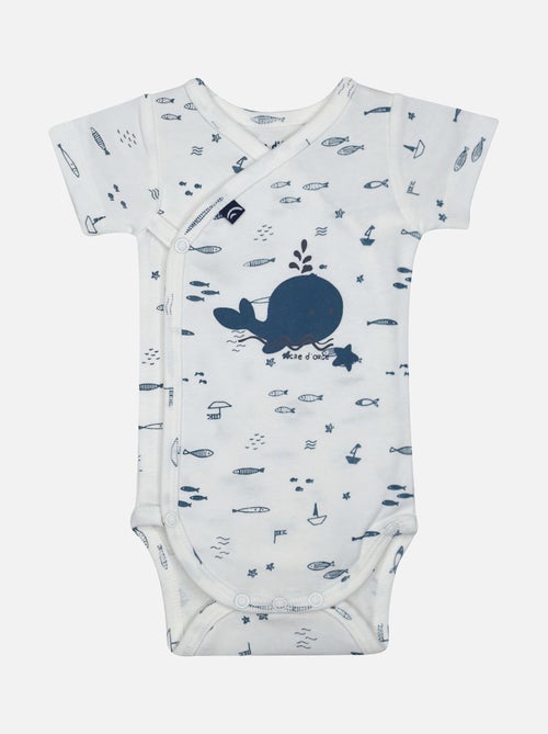LOT DE 2 BODIES LORCA OUVERTURE DEVANT NAISSANCE - Kiabi
