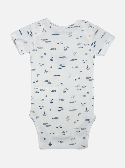 LOT DE 2 BODIES LORCA OUVERTURE DEVANT NAISSANCE - Kiabi