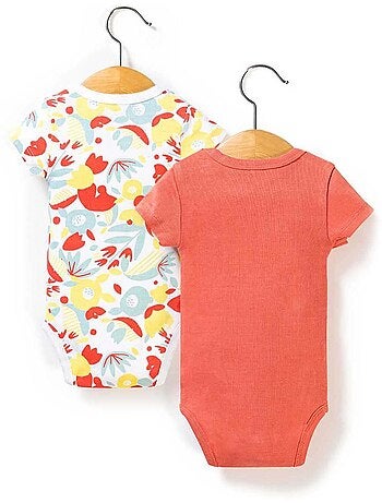 Lot de 2 bodies manches courtes - Terre de Marins