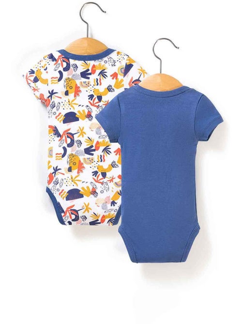 Lot de 2 bodies manches courtes - Terre de Marins - Kiabi