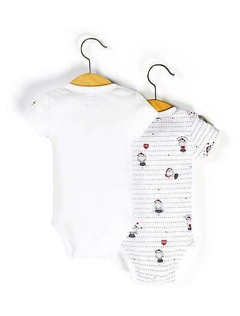 Lot de 2 bodies manches courtes - Terre de Marins