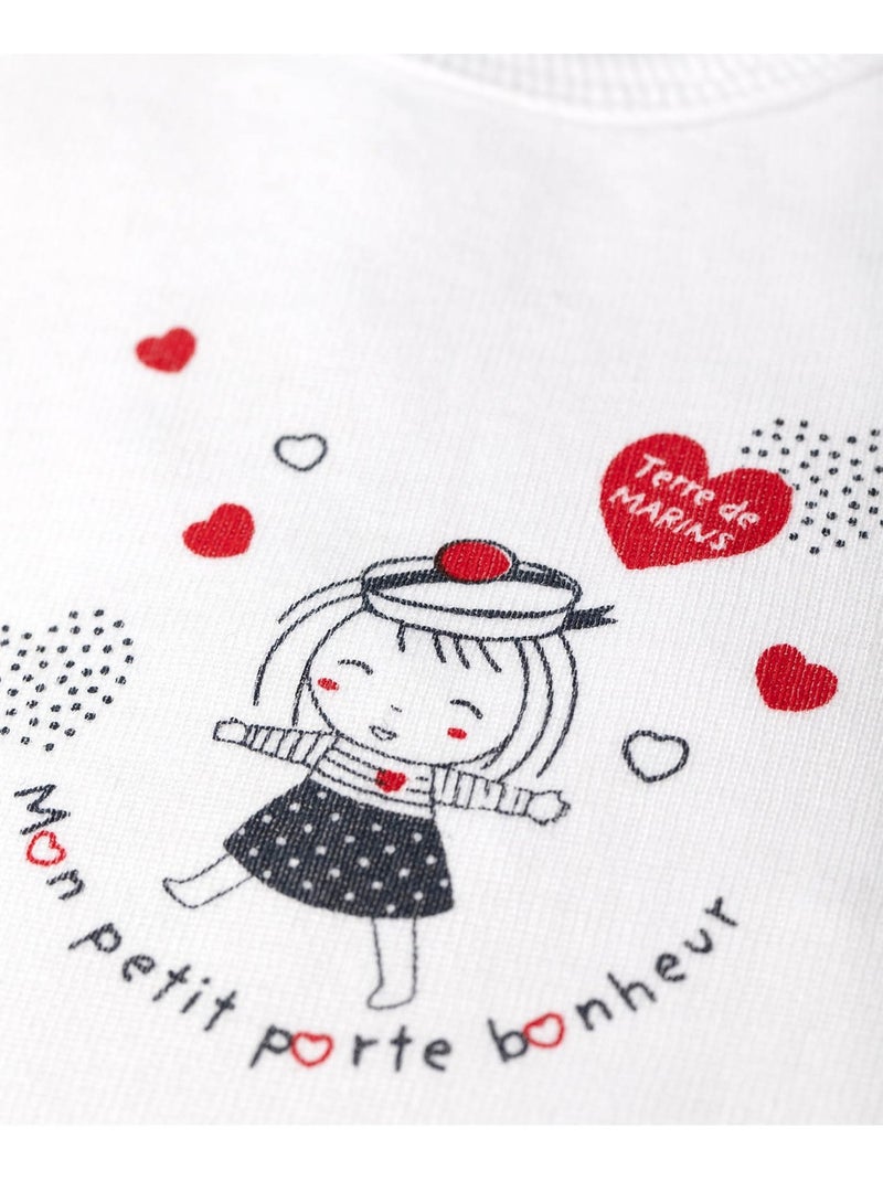 Lot de 2 bodies manches courtes - Terre de Marins Multicolore - Kiabi