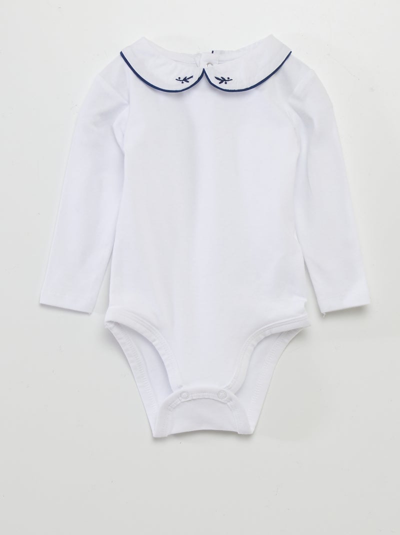 Promo Le Lot De 2 Bodies Manches Longues Chez Carrefour