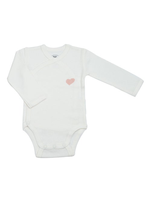 Lot De 2 Bodies Manches Longues - Kiabi