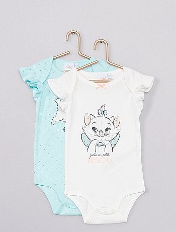 Lot de 2 bodies 'Marie' des 'Aristochats'