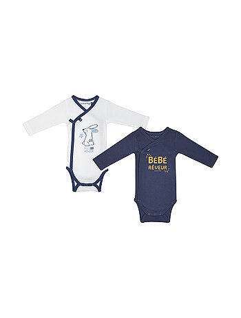 LOT DE 2 BODIES MASSIMO OUVERTURE DEVANT