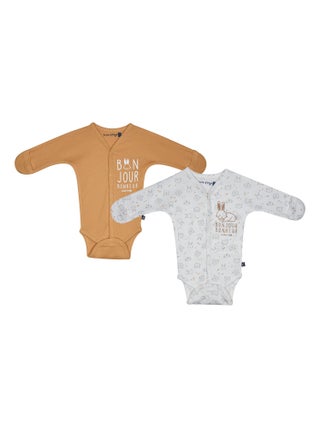 LOT DE 2 BODIES NICKSON OUVERTURE DEVANT NAISSANCE