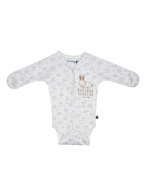 LOT DE 2 BODIES NICKSON OUVERTURE DEVANT NAISSANCE - Kiabi