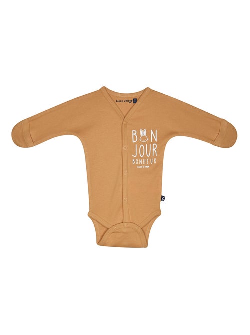 LOT DE 2 BODIES NICKSON OUVERTURE DEVANT NAISSANCE - Kiabi