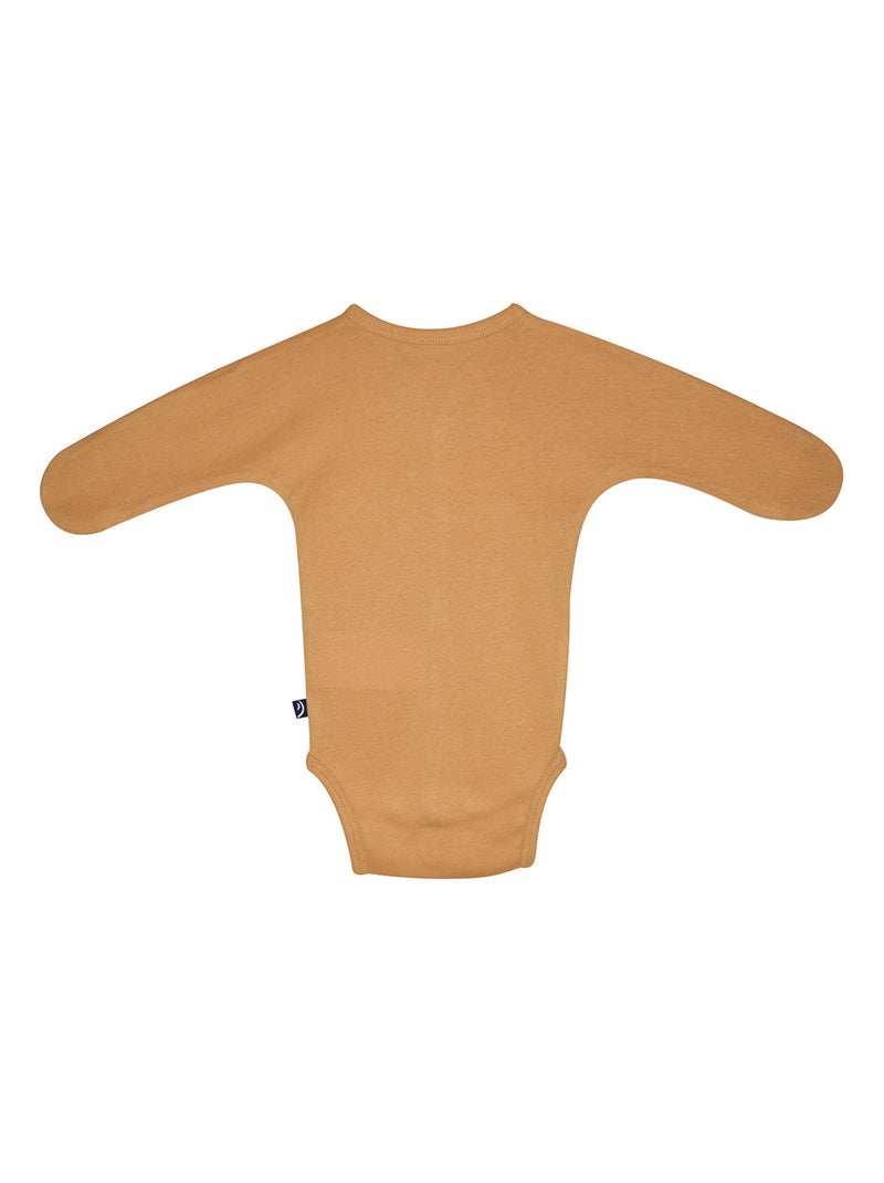 LOT DE 2 BODIES NICKSON OUVERTURE DEVANT NAISSANCE Beige - Kiabi