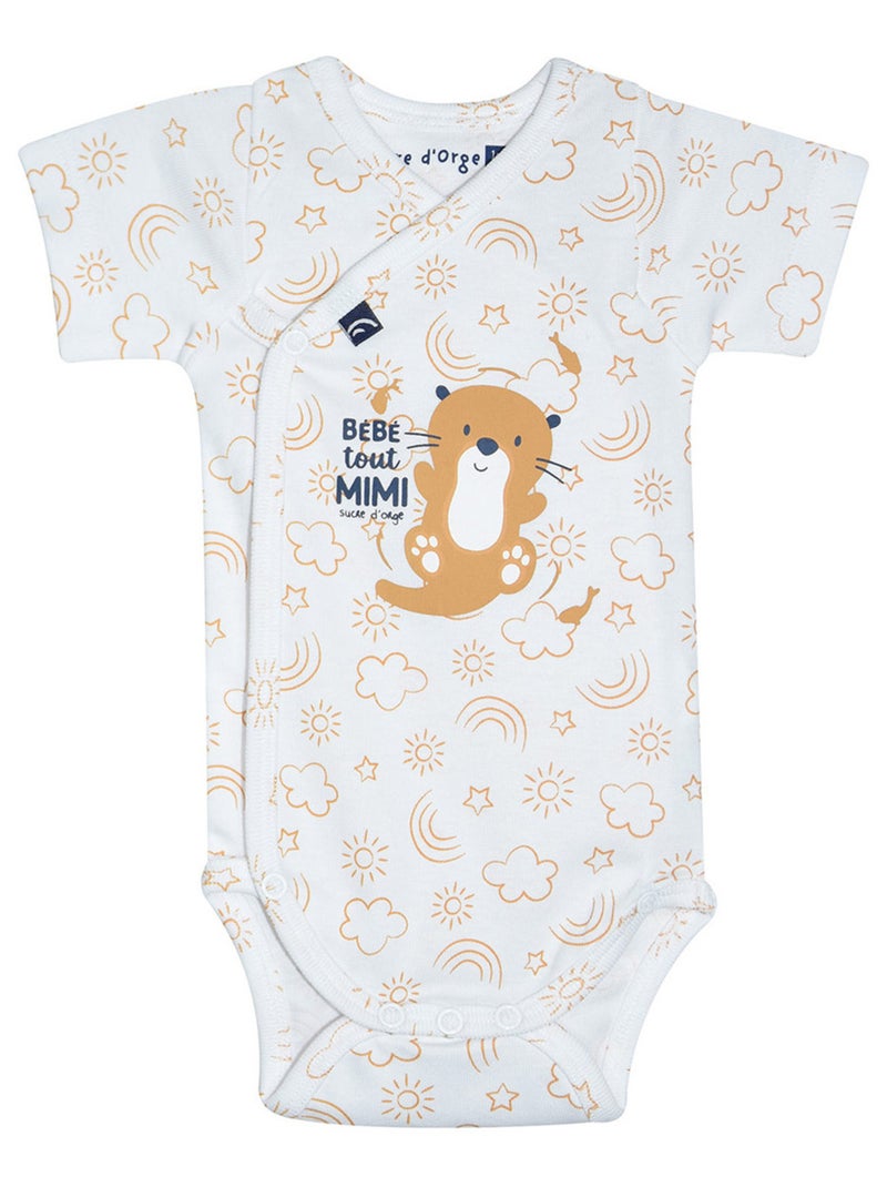 LOT DE 2 BODIES OTHELLO OUVERTURE DEVANT Beige - Kiabi