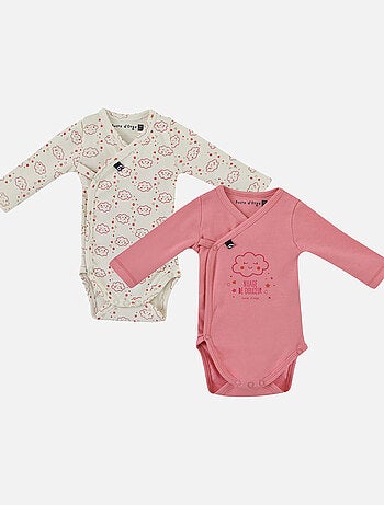 LOT DE 2 BODIES OUVERTURE DEVANT ELENORA