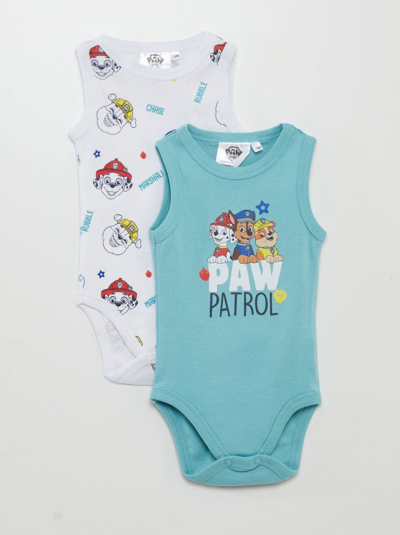Lot de 2 bodies 'Pat 'Patrouille' Bleu - Kiabi