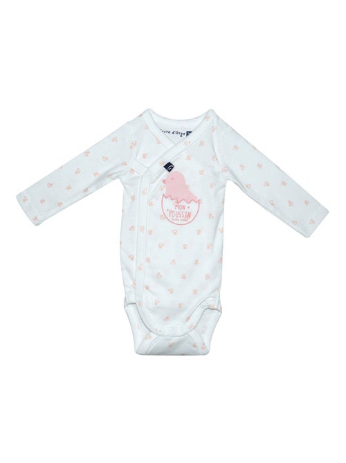 Lot de 2 bodies pauliana ouverture devant - Kiabi