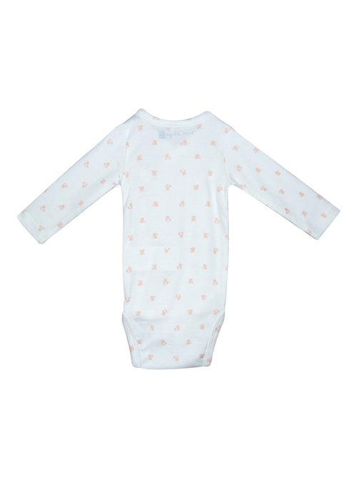 Lot de 2 bodies pauliana ouverture devant - Kiabi