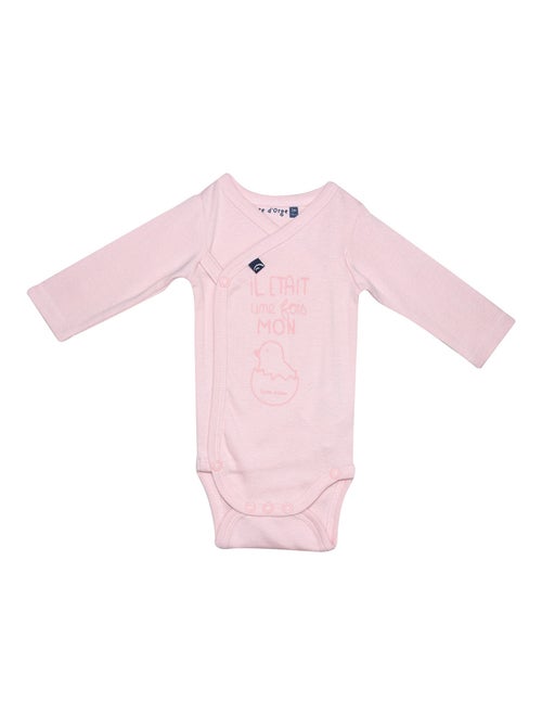 Lot de 2 bodies pauliana ouverture devant - Kiabi