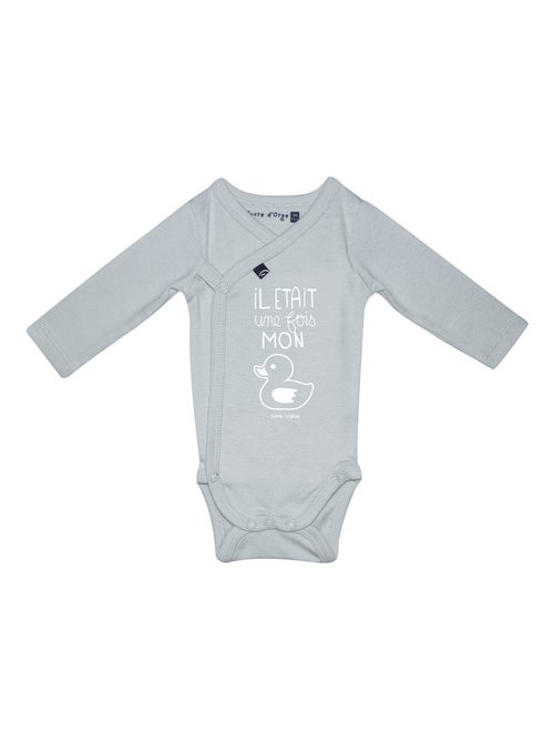 Lot de 2 bodies petia ouverture devant - Kiabi