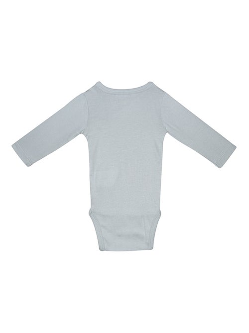 Lot de 2 bodies petia ouverture devant - Kiabi