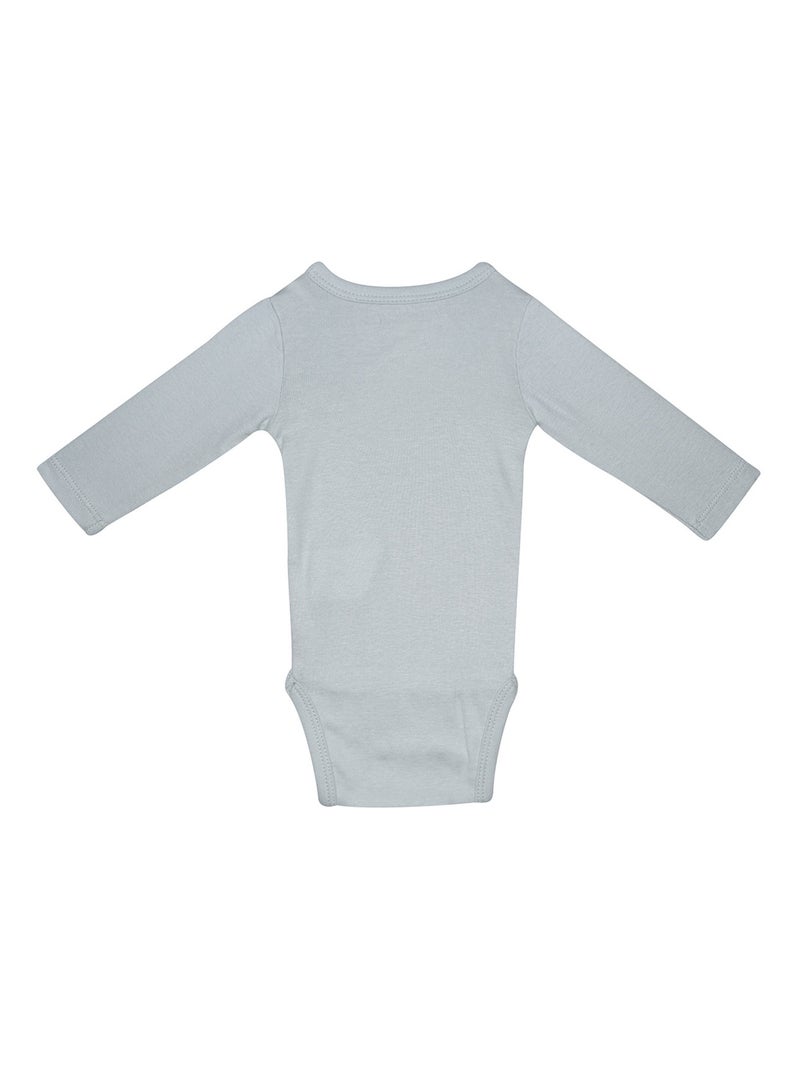 Lot de 2 bodies petia ouverture devant Gris - Kiabi