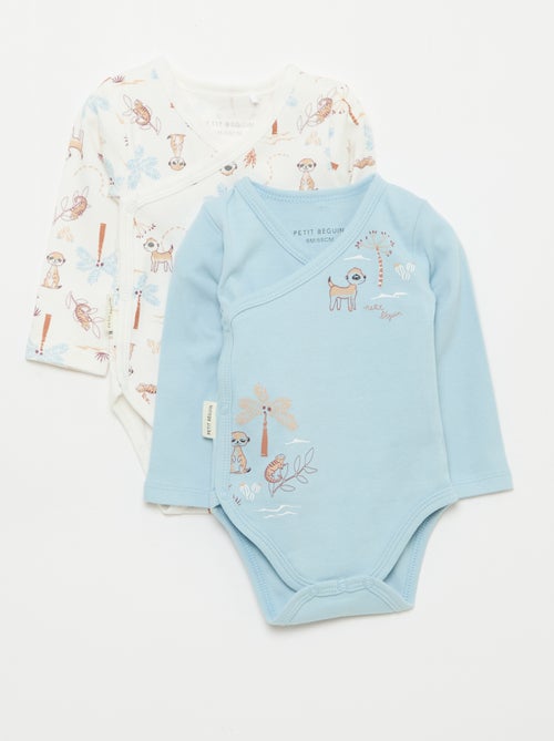 Lot de 2 bodies 'Petit Béguin' - Kiabi
