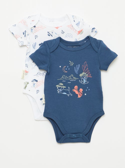 Lot de 2 bodies 'Petit Béguin' - Kiabi