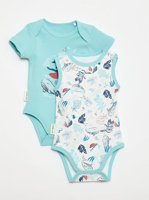 Lot de 2 bodies  'Petit Béguin' - Kiabi