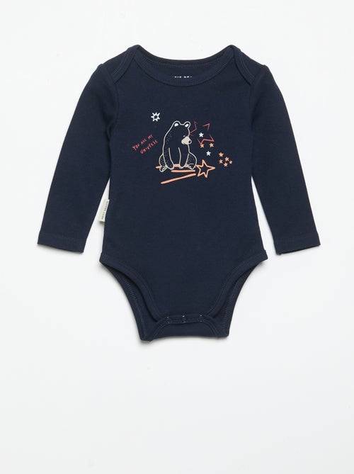 Lot de 2 bodies 'Petit Béguin' - Kiabi Lot de 2 bodies 'Petit Béguin' - Kiabi