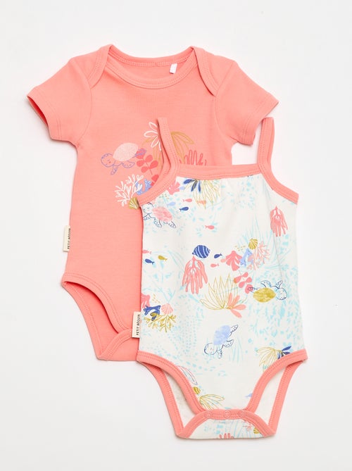 Lot de 2 bodies 'Petit Béguin' - Kiabi