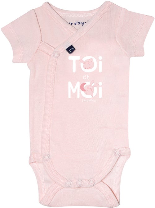 LOT DE 2 BODIES ROZELLA MANCHES COURTES - Kiabi