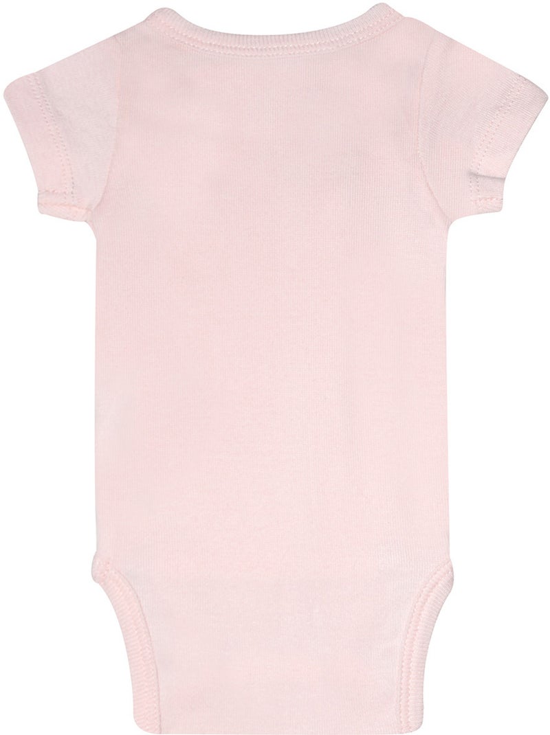 LOT DE 2 BODIES ROZELLA MANCHES COURTES Rose - Kiabi