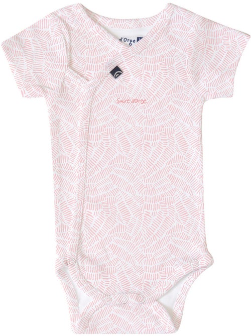 LOT DE 2 BODIES ROZELLA MANCHES COURTES - Kiabi