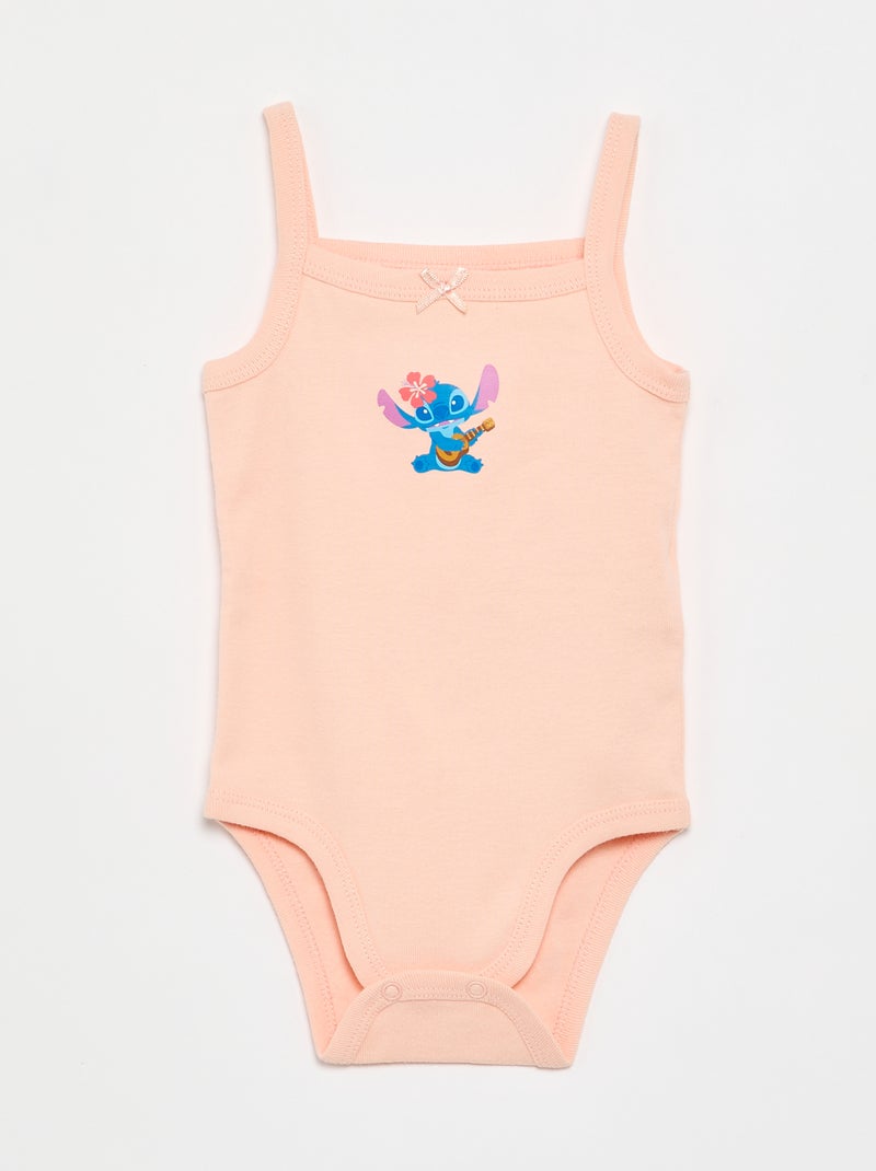 Lot de 2 bodies sans manches 'Disney' Blanc - Kiabi
