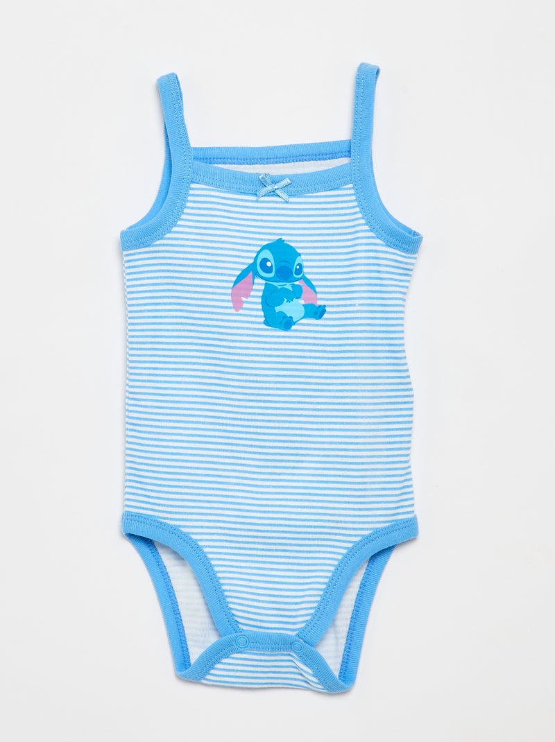 Lot de 2 bodies sans manches 'Disney' Bleu - Kiabi