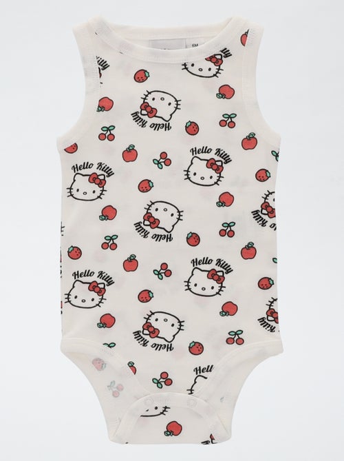 Lot de 2 bodies sans manches 'Hello Kitty' - Kiabi