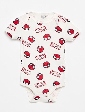 Lot de 2 bodies 'Spider-Man' 'Marvel'