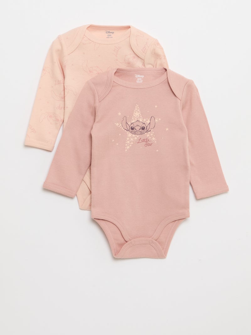 Lot de 2 bodies 'Stitch' 'Disney'