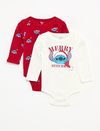 Lot de 2 bodies 'Tic et tac' 'Disney'